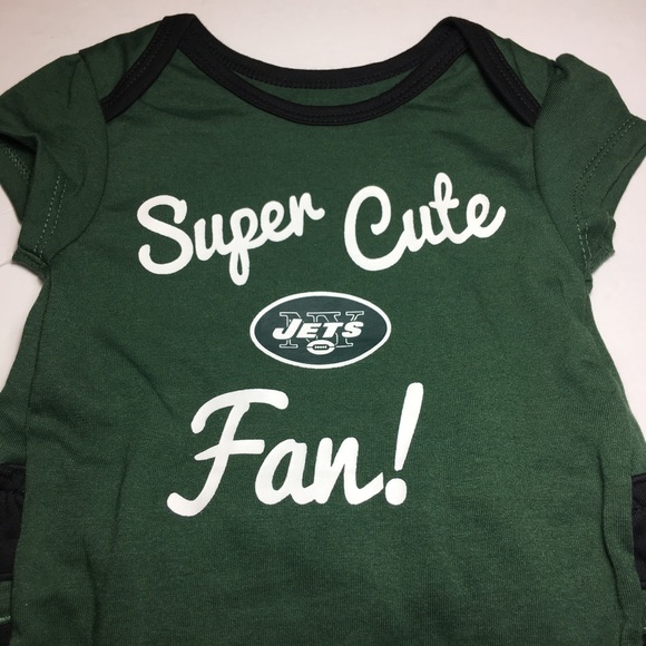 NEW YORK JETS NFL INFANT JERSEY + BIB - Picture 5 of 7